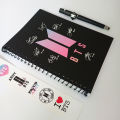 BTS Notebook with BTS Pen, Premium Quality, BTS Army, KPOP, Fully Customized Perfect Gift For Army. 