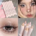 Glitter Lying Silkworm Highlighter Pencil Longlasting Brightening Eyes Corner Pearlescent White Eyeshadow Pen Shiny Eye Cosmetic. 