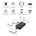 6 in 1 USB 3.0 OTG Card Reader for Secure Digital/TF Cardreaders Splitter Adapter for Mobile Phone Computer. 