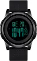 Embellet Watch For Men Silicone Rubber Sports Military Waterproof Digital Watch Black. 