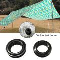 10pcs Plastic Self Sealing Snap Eyelets Grommet Tarpaulin Tent Camp Groundsheet Outdoor Buckle Accessories Aluminum Arc. 