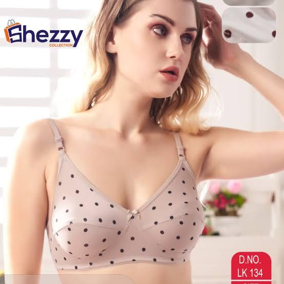 Women Indian Soft Cotton Bra Elegant Dot Design Girls Favorite Brassiere