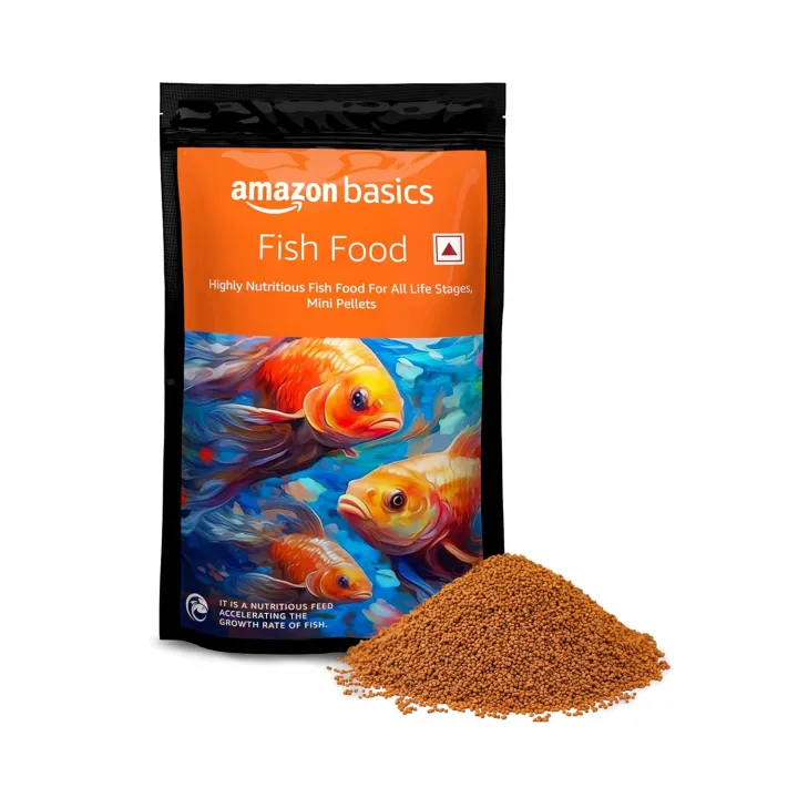 Amazon Basics Highly Nutritious Fish Food .700gm | Daraz.pk