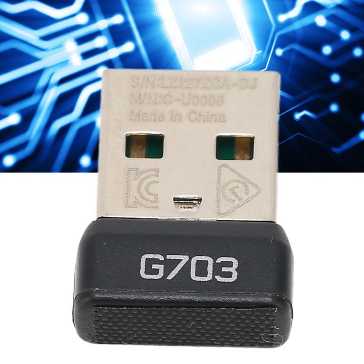 USB Mouse Receiver for Logitech G703 for LIGHTSPEED Wireless Mouse Wireless 2.4G Technology Portable Mouse Adapter