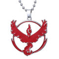 Pokemon Animation Game Articuno Zapdos Moltres Logo Plating Alloy Key Chain Bag Key Ring Pendant Accessories Birthday Gifts. 