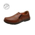Strobel Handmade Pure Leather Brown Degar Shoes. 