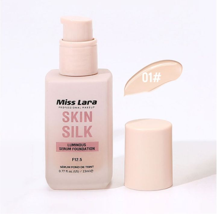Miss%20Lara%20Skin%20Silk%20Serum%20Foundation%20%E2%80%93%20F12.5%20%7C%20Natural%20Coverage,%20Hydrating%20&%20Long-Wear%20%7C%2023ml%20Luminous%20Finish%20Makeup%20Base%20-%20Image%208