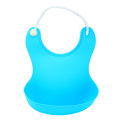 Silicone Bibs for Babies & Toddlers - Adjustable and Durable  Waterproof Silicone Bib. 