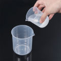 Measuring Cup Transparent Plastic Laboratory Beaker Graduated Liquid Jug Cup Kitchen Baking Cooking Measurement Scale Container. 