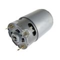 18V RS550 DC Motor -Micro Electric DC Motor with 12 Teeth - High Torque Gear Box for Drill Screwdriver. 