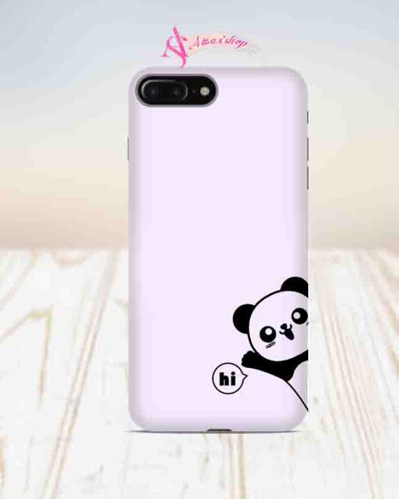 Hi Panda vinyl mobile sticker