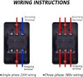 KAO-5M Machine Switch Button WaterProof 10A 220V 380V ON/Off Electrical Push. 