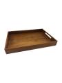 Wooden Serving Tray Breakfast Tray Medium Size. 