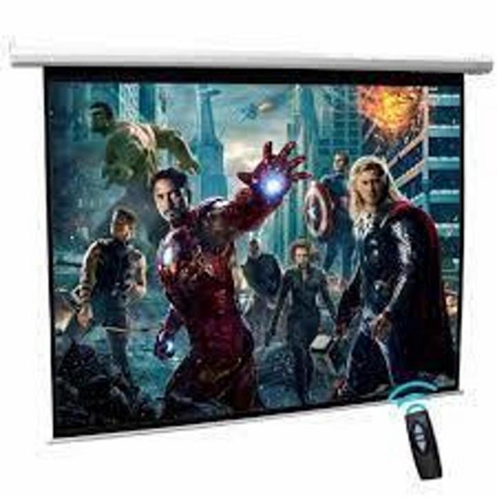 HITECH / OPTIVIEW ELECTRIC 8x6 PROJECTOR SCREEN