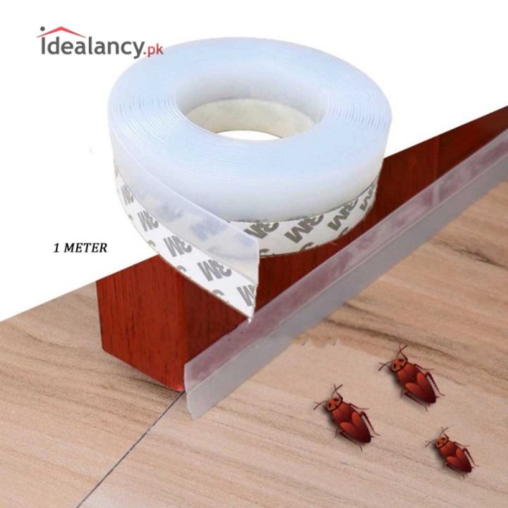 SEALING STRIP 3M White Self Adhesive Foam Tape Door Sealing Strip Noise Insulation Anti-Collision Window Gap Draught Excluder Hardware