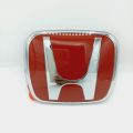 Honda City Front Logo Red (75700-SNW-003ZC) - Each. 