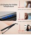 Spaire Hair Straightener, Titanium 1 Inch Ultra-Thin Flat Iron, 15 Steps Adjustable Temp and Auto Shutoff in 60m. 