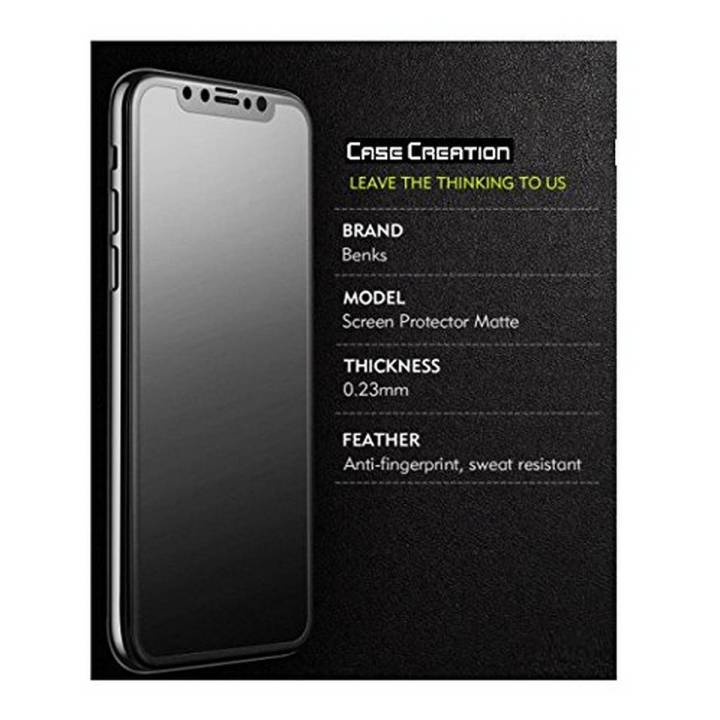 Matte Ceramic tempered Glass for ip XR or 11 / Gaming Tempered Glass with Anti Finger print