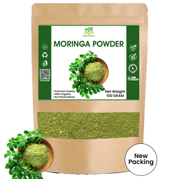 Organic%20Moringa%20Leaf%20Powder%20Boost%20Metabolism%20100g%20-%20Image%202