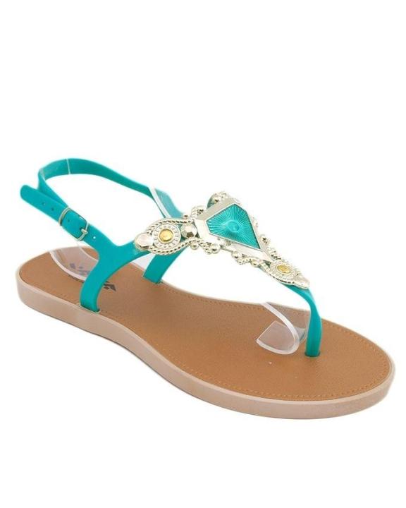 Maya%20Traders%20Sea%20Green%20Imported%20Italian%20Design%20Fancy%20Women's%20Stylish%20Flat%20Sandals%20-%20Comfortable%20Party%20&%20Casual%20Wear%20-%20F11%20-%20Image%205
