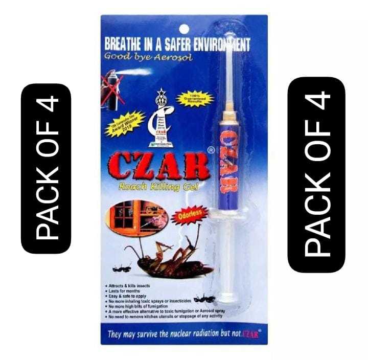 Roach Killing Gel Injection Cockroach and other insects killing Injection 10gm-PACK OF 4