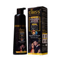 Chris's New Collagen 10in1 Dark Brown Hair Color Shampoo Dye Ginger & Argan Oil - 200ml. 
