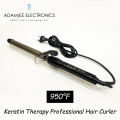 Hair Curler and Curling Wand Professional Series - Hair Curling Iron with Temperature Control. 
