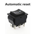 KCD4-202 Rocker Power  3 Position Switch 6 Pin Auto Reset  Car Boat. 