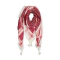 Blended Arabic Head Scarf For Men - Red & White. 