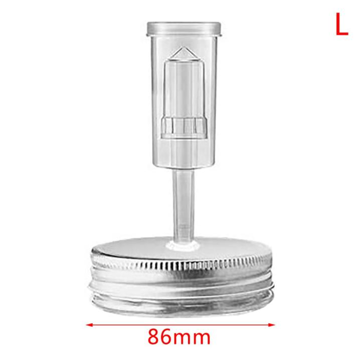86mm/70mm Wide Mouth Mason Jar Fermentation Lid Keep Food Submerged Kit