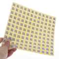 100 pcs Paper Self-Adhesive Size Labels for Clothing Garment Sticker tags Size Label XS/S/M/L/XL. 