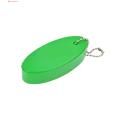 Oval Shape Keychain Colorful Waterproof Floating Keyring for Boating Fishing Surfing Kayak Lightweight Buoy Key Chain for Easy Identification Bright Vinyl Foam Oval Float Pendant Ideal for Water. 