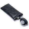 Cowhide Glasses Bag High-quality Portable Design Retro Sunglasses Case Ultra-Thin Leather Eyewear Holder for Travel use. 