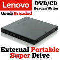 External USB DVD / CD ROM/ Writer/ SUPER DRIVE With 1.8 Meter Long Cable. 