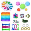Dimple Fidjet Toys Pack Stress Reliever Fidget Toys Set Bubble Sensory Pack For Kids Adults S Figetget Pack Figit Toys. 
