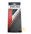 Pack of 12 Different Shades Drawing/Sketching Pencils - Giaded Pencil. 