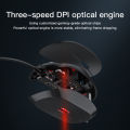Wired Mouse 1200DPI Ergonomic Computer Mouses PC Sound Silent USB Optical Mice For Laptop Notebook Not Bluetooth Mouse. 