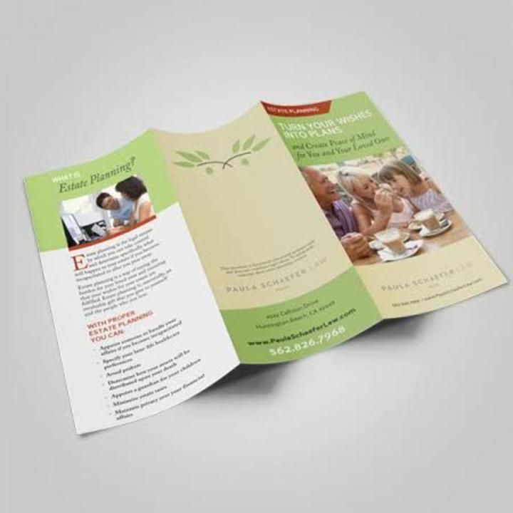 Customized Flyer/Brochure (A5 size) Qty: 1000pcs