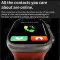 i8 ultra max smart watch series 8 | New Smartwatch Latest | For IOS and Android | sports fitness Watch | Hi watch i8 pro smart watch | Bluetooth Calling Scroll feature Full Screen Touch |. 