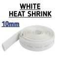 10mm white heat shrink tube sleeve ,  Wire Wrap Cable Sleeve , best quality. 