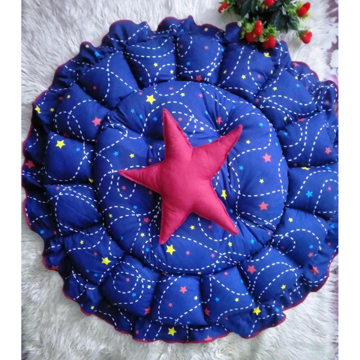 Sleep and Play Mat, Baby Floor Pillow, Nest Play Mat, Double sided Baby Nest Bed, Round Toddler nest, Babynest Newborn