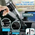Vacuum Cleaner + Blower 3 in 1 Powerfull Rechargeable Cordless Handheld Wireless Handy Portable Light Weight Mini Vacuum Mini Blower For Car Sofas Carpet Interior Home & Office Cleaning Tool Strong Suction. 