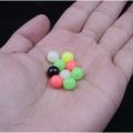 Round Luminous Fishing Beads Glow InThe Dark Sea Fishing Lure Floating Float Tackle Accessories Luminous Fishing Beads 100PCS Optional. 