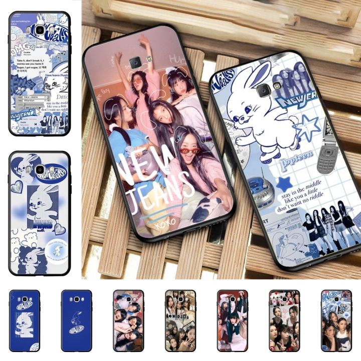K-Kpop N-NewJeans Phone Case For Samsung J 7 plus 7core J7 neo J6 plus prime J6 J4 J5 Mobile Cover