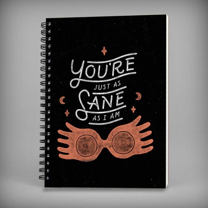 J. K. Rowling Quote Spiral Notebook - 7365