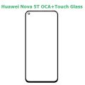 Huawei Nova 5T OCA + Touch Glass Digitizer Replacement Huawei Nova 5T (Only Touch Glass Not Panel). 