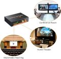Neoteck 1080P HDMI Audio Extractor, HDMI to HDMI + Optical TOSLINK SPDIF + Analog RCA L/R Stereo Audio Video Splitter Adapter. 