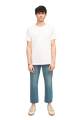 Rivvet Theo Loose Fit Light Blue Jeans for Men. 