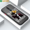 UCUC for OPPO F11 Back Cover Anime Luffy Frosted Transparent Hard Phone Case Thin Shockproof Full Cover Camera Protect Case. 