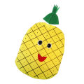 Kids Pineapple Costume Non-woven Fabric Fruit Outfit Party Fancy Dress. 